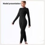 Women's Fashion Simple Solid Color Bodysuit - Image 4