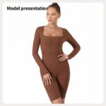 Women's Fashion Simple Solid Color Bodysuit - Image 10