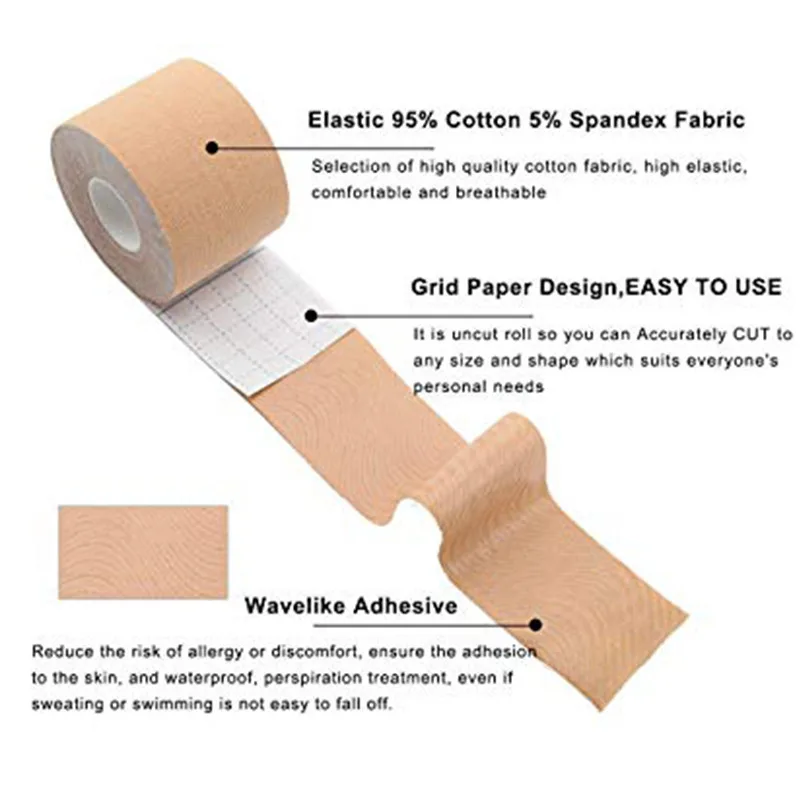 Can Be Cut Adhesive Tape For Chest Lifting - Image 2