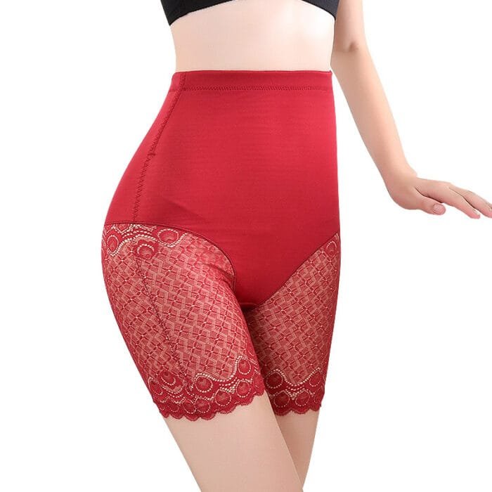 Women's Postpartum Waistband Breathable Hip-Lifting and Body Shaping Boxer Briefs - Image 1