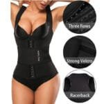 Sweat-wicking Zippered Waistcoat And Abdomen Corset - Image 4