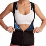 European And American Large Size Waist And Abdomen Sweat Corset Sports Zipper Corset - Image 4