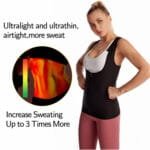 European And American Large Size Waist And Abdomen Sweat Corset Sports Zipper Corset - Image 5