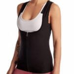 European And American Large Size Waist And Abdomen Sweat Corset Sports Zipper Corset - Image 6