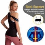 European And American Large Size Waist And Abdomen Sweat Corset Sports Zipper Corset - Image 7