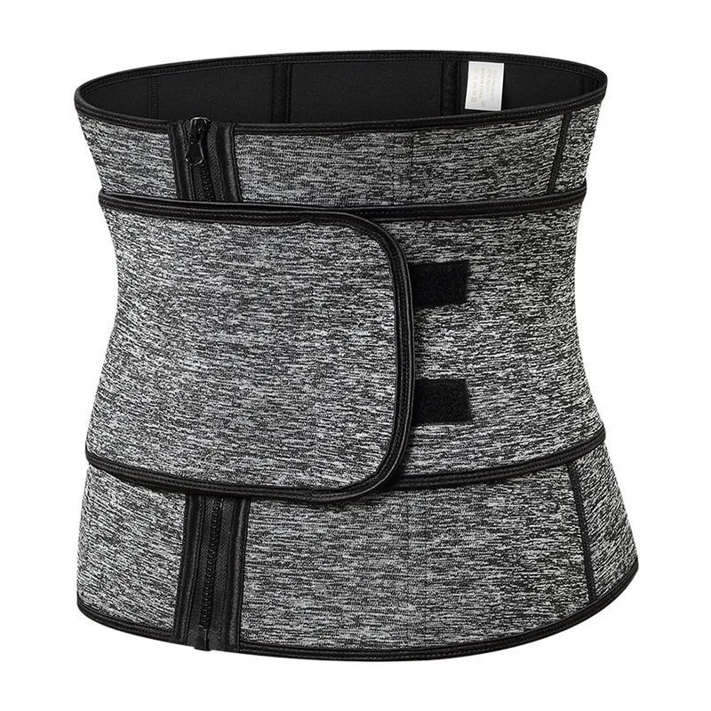 Cross-Border Hot Sale Neoprene Sweat Burst Corset Hot Shapers Zipper Velcro Belt Waist Waist - Image 2