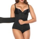 Cross-Border Hot Sale Neoprene Sweat Burst Corset Hot Shapers Zipper Velcro Belt Waist Waist - Image 4