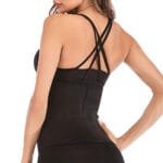 Zip Waist Closure Belly Belt Corset Sports Fitness Double Layer Neoprene Three-Breasted Corset - Image 4