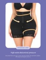 3 Breasted Bodybuilding Girdle High Waist Belly Contracting And Hip Lifting Pants - Image 7