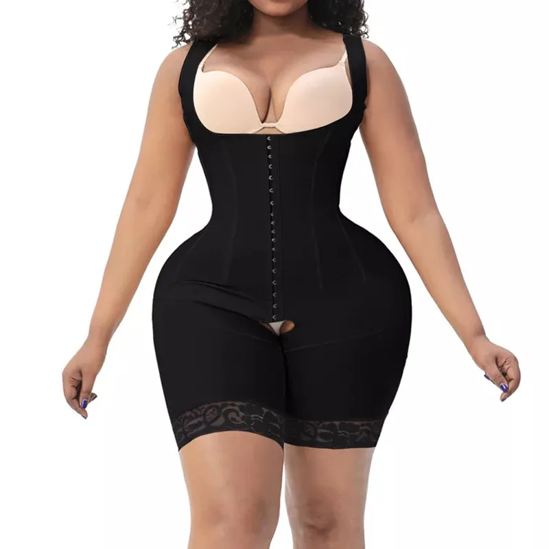 9 Steel Rib 3 Rows Plus Size Body Shaping Belly Contraction Hip Lifting Slimming Clothes - Image 6