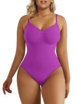 One Piece Belly Contraction Hip Lifting Sling Shapewear - Image 7
