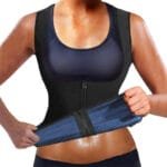 Ladies Sports Fitness Sweat Suit Sauna Suit Sweat Suit Belly Tight Yoga Sweat Sweat Corset Zipper Vest - Image 7