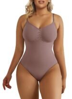 One Piece Belly Contraction Hip Lifting Sling Shapewear - Image 10