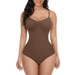 Plus Size Women's Skinny Hip Raise Belly Contracting And Waist Slimming Stretch Sling One Piece Underwear - Image 6