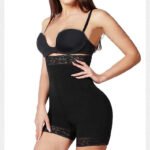 High Waisted Tuck Pants Bottom Zipper Body Shaping Butt-lift Underwear - Image 6