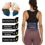 Ladies Sports Fitness Sweat Suit Sauna Suit Sweat Suit Belly Tight Yoga Sweat Sweat Corset Zipper Vest - Image 5