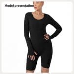 Women's Fashion Simple Solid Color Bodysuit - Image 4