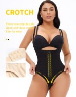 Thong One-piece Waist And Butt Lift Body Fat Woman Plus Size - Image 3
