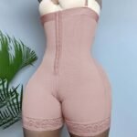 Shapewear One-piece Fajas Crotch Zipper Plus Size Butt-lift Underwear - Image 8