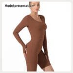 Women's Fashion Simple Solid Color Bodysuit - Image 7