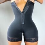 Shapewear One-piece Fajas Crotch Zipper Plus Size Butt-lift Underwear - Image 9