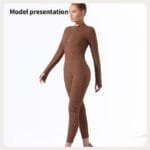 Women's Fashion Simple Solid Color Bodysuit - Image 5