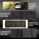 ATBUTY 9 Inches Short Torso Sport Girdle Underwear Women 9 Steel Bones Latex Waist Trainer Corset Private Label - Image 5