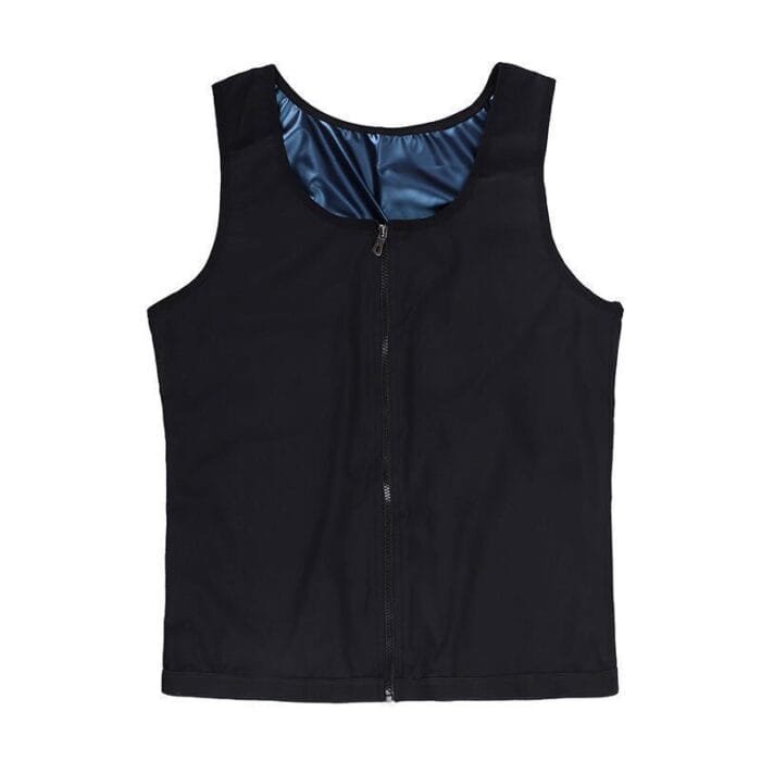 Zip Corset Sports Sweat Corset Fitness Yoga Wear - Image 1