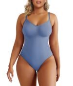 One Piece Belly Contraction Hip Lifting Sling Shapewear - Image 9
