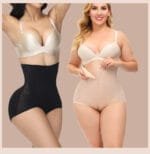 Breathable Lace High Waist Tummy Control Shapewear - Image 4