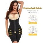 Plus Size Women's One-piece Hip-lifting Open Crotch Corset - Image 3