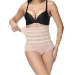 Women's Knitted Belly Contracting Hip Lifting Breathable Shaping Pants