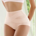 High Waist Shaping Briefs Large Size Ladies' Underwear - Image 5