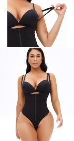 Thong One-piece Waist And Butt Lift Body Fat Woman Plus Size - Image 6