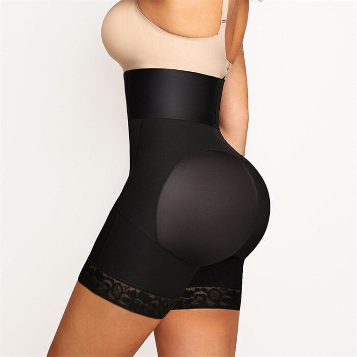 3 Breasted Bodybuilding Girdle High Waist Belly Contracting And Hip Lifting Pants - Image 2